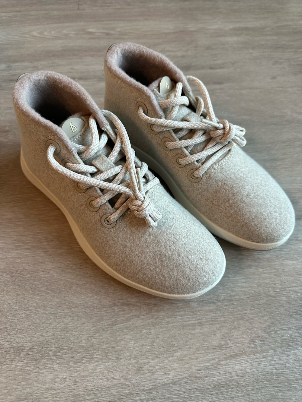 Allbirds wool runner up mizzle, cream, women’s 8, new, no box